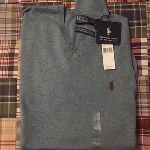 Ralph Lauren Polo V-Neck Sweater.